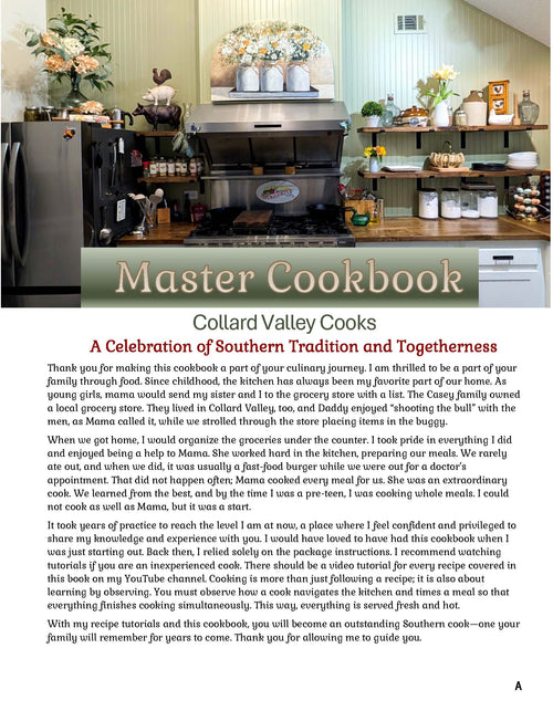 Master Cookbook - Over 700 Recipes!